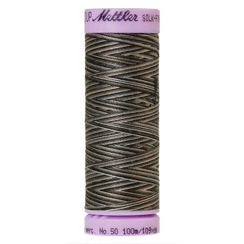 9861 - Charcoal  Silk Finish Cotton Multi 50 Thread